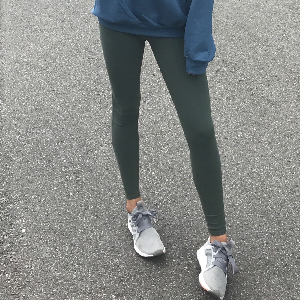 Green Athleta leggings